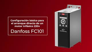 Configuración Básica  Danfoss FC 101 [upl. by Marylou]