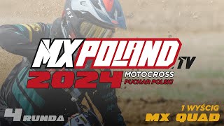 2024 Olecko MX Quad  1 wyścig Puchar Polski  live streaming [upl. by Yrolg]