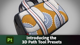 Introducing the 3D Path Tool Presets  Adobe Substance 3D [upl. by Nial]