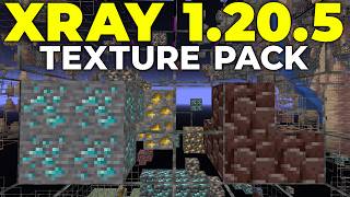 XRay 1205 Texture Pack  How To Download XRay in Minecraft 1205 [upl. by Rafael]