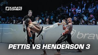 ANTHONY PETTIS vs BENSON HENDERSON 3  Full Fight  Karate Combat 43 [upl. by Kemeny]