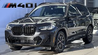 2023 BMW X3 M40i in DARK GRAPHITE  FULL DETAILED WALKAROUND IN 4K [upl. by Biggs]