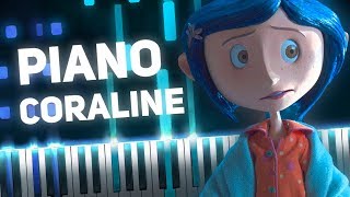 EXPLORATION  Coraline Piano Tutorial [upl. by Briny439]