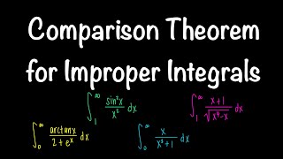 The Comparison Theorem for Improper Integrals  Step by Step Explanation  Math with Professor V [upl. by Raama205]