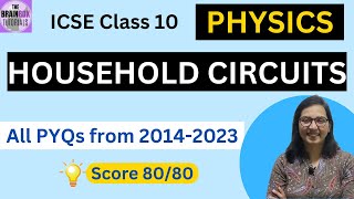 ICSE Class 10 Physics Household Circuits PYQs [upl. by Neliak]