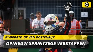 F1update Verstappen maakt het waar in sprintrace spanning bij Ferrari [upl. by Blackburn]