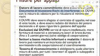 Sicurezza sul lavoro  Parte 16  DLgs 81  2008  tutorial [upl. by Tisman948]