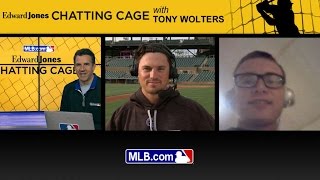 Chatting Cage Tony Wolters answers fans questions [upl. by Zipporah]