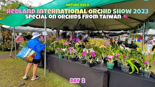 Day 2 of the Redland Orchid Show in Florida I cover many vendors from Asia Spectacular finds [upl. by Nerua]