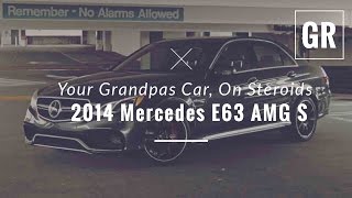 2014 Mercedes E63 AMG S 4Matic Sedan Drive and Review  Gadget Review [upl. by Nicolella]