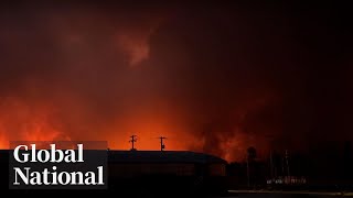 Global National May 12 2024  Wildfires prompt new evacuations across Western Canada [upl. by Akienat]