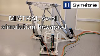 SYMETRIE MISTRAL swell simulation hexapod [upl. by Fabron401]