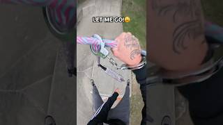 Get me out of Jail🙏🏼🚨 police security scooter skatepark fail sad funny comedy [upl. by Cuda]