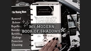 flip through my modern book of shadows [upl. by Nadler]