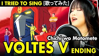 VOLTES V 超電磁マシーン ボルテスV ED  父をもとめて カバー 歌詞付きChichi wo Motomete cover  lyrics TV version  水木一郎 [upl. by Ailadgim]