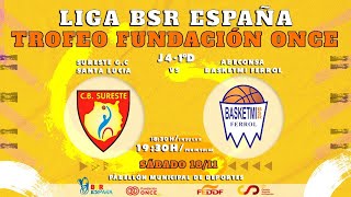 LIGA BSR TROFEO FUND ONCE  1ª DIV 2324  J4  SURESTE GC SANTA LUCIA  ABECONSA BASKETMI FERROL [upl. by Alimaj208]