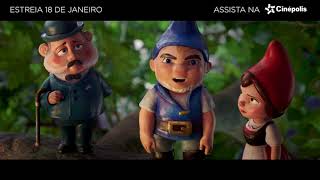 SHERLOCK GNOMES E O MISTÉRIO DO JARDIM  Trailer Oficial [upl. by Arymat]