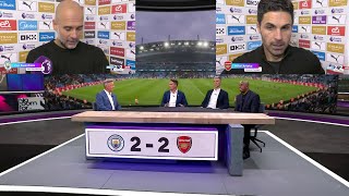 10 men Arsenal Draw Man City at Etihad 22 PostMatch Analysis [upl. by Barde202]