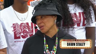 Dawn Staley amp South Carolina proclaim the REPEAT TOUR is coming 🔥  College GameDay [upl. by Aseena]