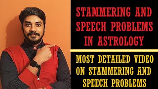 Stammering And Speech Problems In Astrology  Remedies Explained [upl. by Aniloj417]