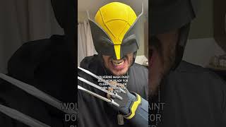 Wolverine mask tygessupplies deadpool marvel wolverinecosplay [upl. by Shishko]