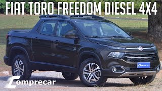 Avaliação Fiat Toro Freedom Diesel 4x4 [upl. by Asilram407]