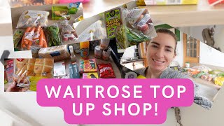 WAITROSE TOP UP SHOP  FAMILY OF 5 [upl. by Tiffy]