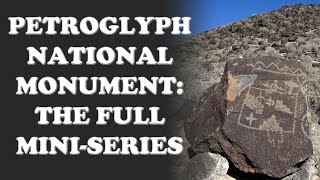 PETROGLYPH National Monument Full Miniseries from Boca Negra Canyon and Macaw Trail New Mexico [upl. by Syd]