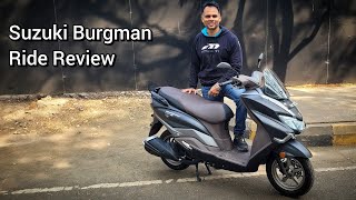 2023 Suzuki Burgman Street 125 EX Ride Review 🤩 ALL YOU GOT TO KNOW  BikerDaadLife [upl. by Karlee]