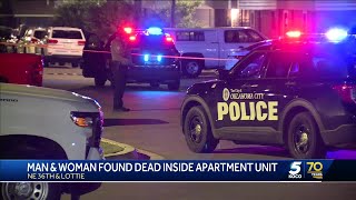 Suspect search underway amid double homicide investigation in OKC [upl. by Euginimod]