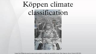 Köppen climate classification [upl. by Phelips]