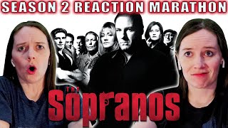 The Sopranos  Season 2  Reaction Marathon  First Time Watching [upl. by Pirnot644]