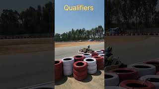 Professional Go Kart race setup and qualifiers at Meco Kartopia Bengaluru race gokart india [upl. by Jaf]