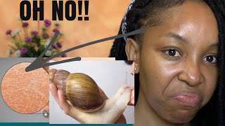 I APPLIED SNAIL MUCIN ON MY FACE FOR 7DAYS amp THIS HAPPENED KOREANS MADE ME DO IT [upl. by Nalo]