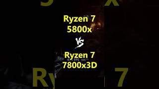 Ryzen 7 5800x vs Ryzen 7 7800x3D Test in Games [upl. by Yngad]