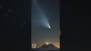 Halleys comet in 2061 ☄️ astronomy comet halleyscomet 2061 spacefacts shortsfeed ai [upl. by Anerroc312]