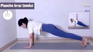 GAINAGE Ventre Plat  Routine de PLANCHE pour Débutants et intermédiaires  9 exercices [upl. by Kenaz]