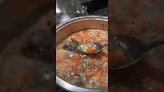 Cooking Beef Barley soup🥰 Part 1🥰 [upl. by Ladnik985]