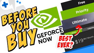 BEFORE You BUY GeForce NOW in 2023  FREE Priority amp ULTIMATE Review [upl. by Abisia]