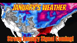 Januarys Weather Will Come In quotLike A Lionquot Extreme Weather Pattern Coming [upl. by Neveda]