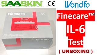 Wondfo Finecare™ IL6 Rapid Quantitative Test  UNBOXING  FIA Test Kit  W251 [upl. by Adore874]