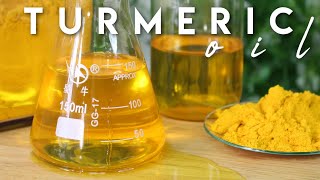 I made Turmeric Infused Oil  Following DIY Beauty Bases Recipe [upl. by Rebm]