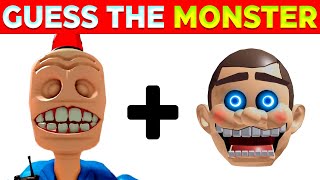 Guess The MONSTER By EMOJI😱Top Roblox Escape Scary Obby Games🩸Siren Cop🚨Mr Funny🙃 [upl. by Naitsihc]