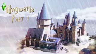 The Sims 4 HOGWARTS ⚡️  Speed Build  No CC [upl. by Anuait]