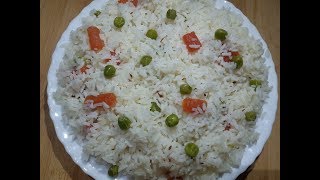 Matar Chawal Recipe l मटर वाले चावल की रेसिपी [upl. by Dragelin]