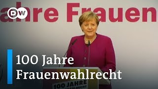 100 Jahre Frauenwahlrecht  DW Deutsch [upl. by Nylorak714]