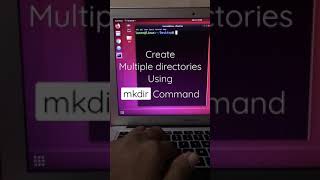 Create multiple directories at once in Linux [upl. by Clo]