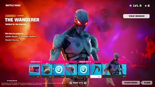 Fortnite Chapter 5 Season 3 Battle Pass Showcase All Tiers [upl. by Longan698]