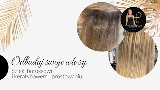 Keratynowe prostowanie włosów Oława Paradise Hair Yelyzaveta Yevtushok [upl. by Zacharie103]