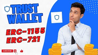 HOW TO FIND ERC1155 amp ERC721 ON TRUST WALLET [upl. by Allenad]